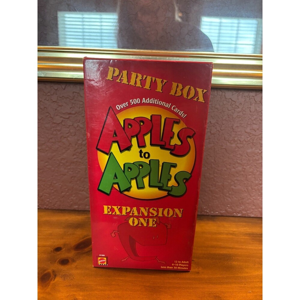 Apples to Apples Party Box Expansion One Game Cards ~ Used